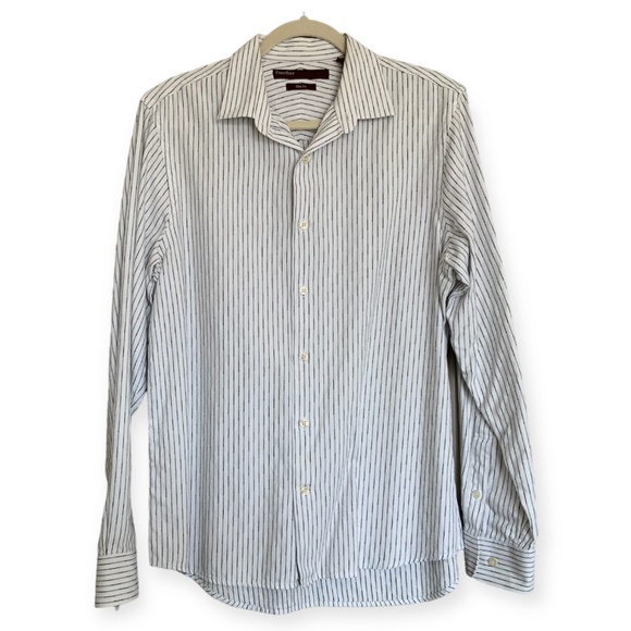 Perry Ellis Other - PerryEllis Men’s Long Sleeve Button Down Shirt size L